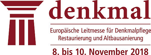 Logo der denkmal-Messe 2018